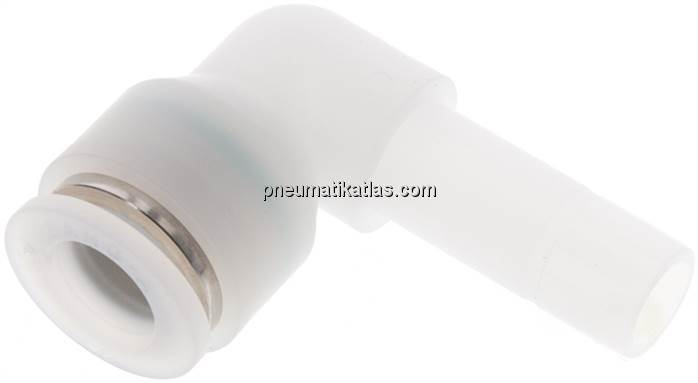 Winkel-Steckanschluss 12mm Stecknippel, IQS-PVDF