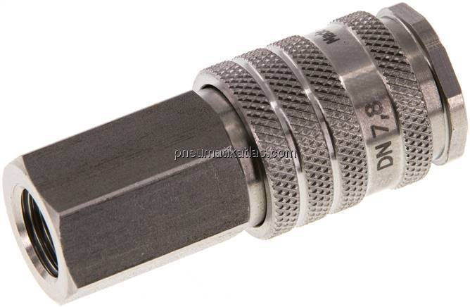 Kupplungsdose (NW7,2) G 1/4"(IG), Edelstahl