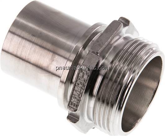 Gewindetülle, EN14420-5 G 1-1/2"-38 (1-1/2")mm, 1.4408