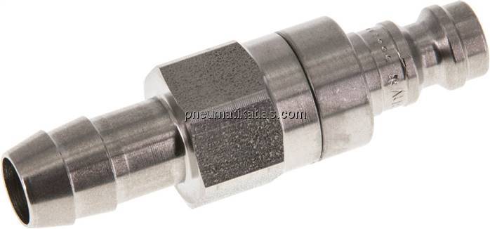 Kupplungsstecker (NW5) 9 (3/8")mm Schlauch, Edelstahl