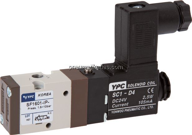 Exemplarische Darstellung: 3/2-Wege Magnetventil m