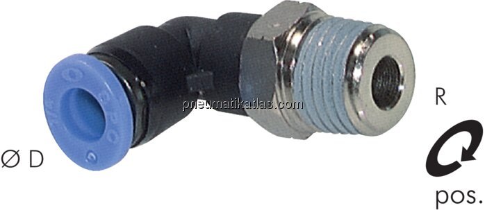 Exemplarische Darstellung: L-Steckverschraubung mi