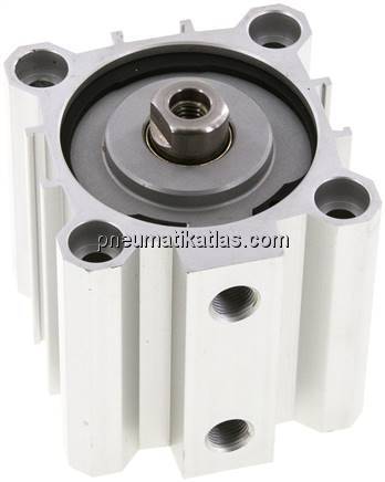 Kurzhubzylinder, einfachwirkend, Kolben 50mm, Hub 25mm