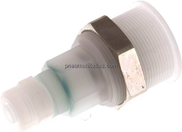 Abreißkupplungsdose (NW5) 8x6mm Schlauch, PVDF