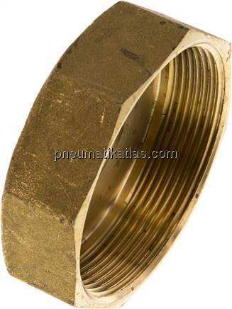 Verschlusskappe G 2-1/2", Messing