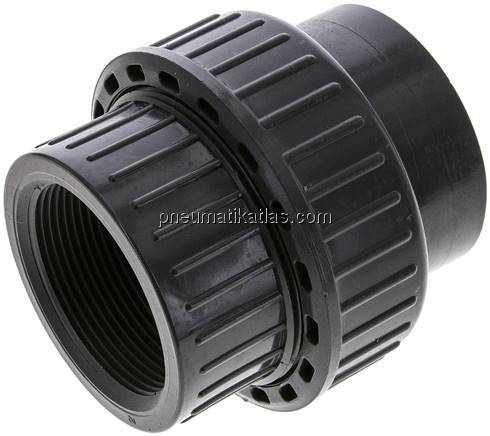 Gewindeverschraubung, PVC-U/ EPDM, Rp 2" IG