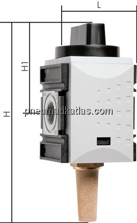 Exemplarische Darstellung: Kugelhahn (Futura Baure