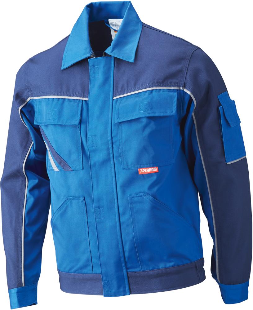 Bundjacke Highline, Gr.58,kornblau/marine PLANAM
