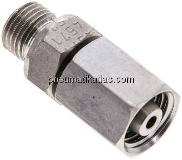 Einstellb. Schneidringverschr. M 10x1-6 L, 1.4571