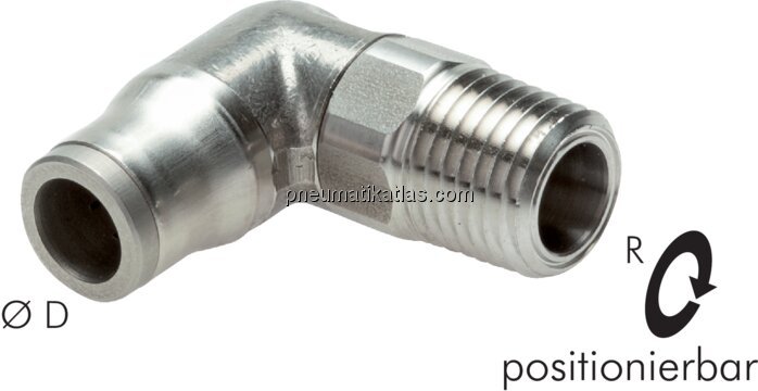 Exemplarische Darstellung: L-Steckverschraubung mi