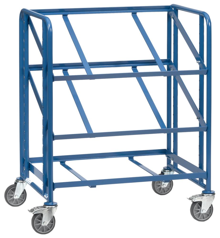 Eurokasten-Wagen 2390 200kg 3Eb. 825x610mm fetra