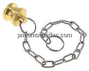 Kamlock-Verschlussstecker (DP) 3/4", Messing