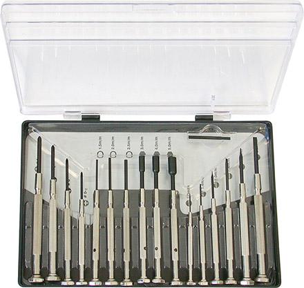 Uhrmacherschraubendreher-Satz 16-teilig Hesse