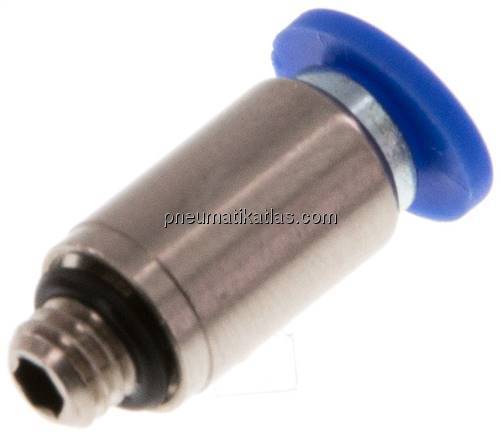 Gerader Steckanschluss M 5-4mm, IQS-Standard m. Innens.