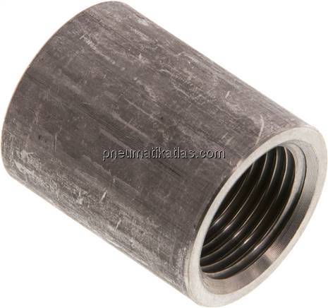 Anschweißmuffe Rp 3/8"-26mm, 1.4571 (DIN2986-voll)
