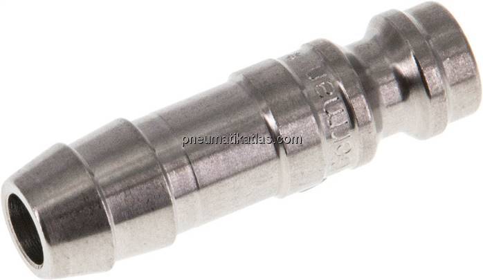 Kupplungsstecker (NW5) 8 (5/16")mm Schlauch, Edelstahl