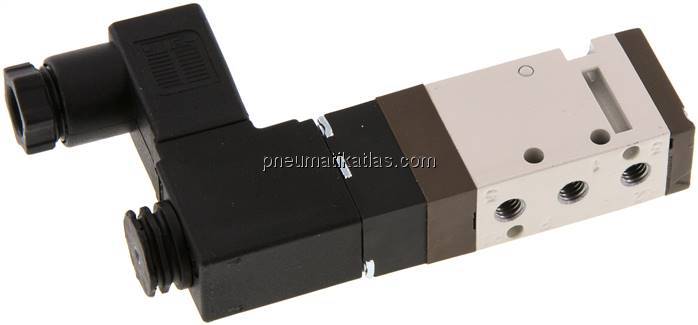 5/2-Wege Magnetventil, M 5, Federrückstellung, 12 V DC