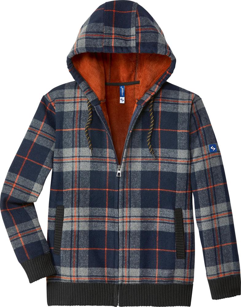 Thermojacke Curris schwarz/grau/orange Gr.3XL