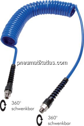 Exemplarische Darstellung: Polyurethan-Spiralschla