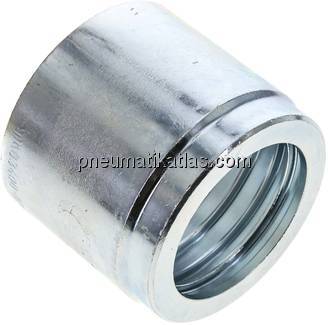 Pressanschluss Hülse 1 SN, 2 SN & 2 SC (nicht geschält), 80,0 x 68,3 (Da x L)