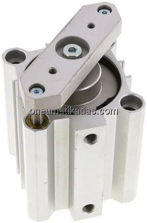 Kurzhubzylinder, verdrehgesichert, 63,Hub 50mm