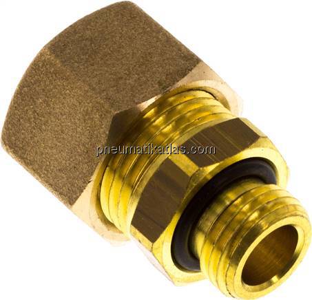 Gerade Klemmringverschraubung G 1/4"-12 (M18x1,5)mm, Messing