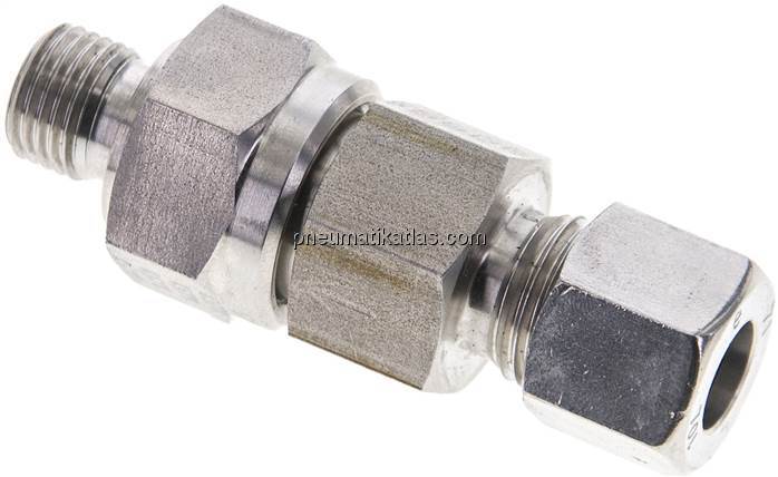 Hydraulik-Rückschlagventil 10 L (M16x1,5)-G 1/4", 1.4571