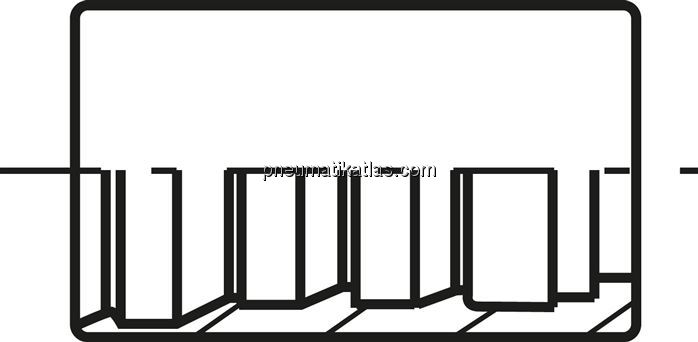 Exemplarische Darstellung: Stahl-Pressarmatur für 