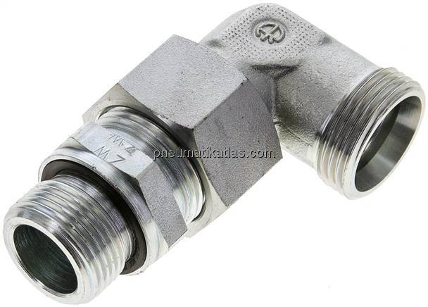 Einstellb. Winkel-Schneidringverschr. G 3/4"-22 L (M30x2), ohne Mutter & Schneid