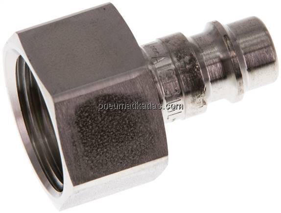 Kupplungsstecker (NW7,2) G 1/2"(IG), 1.4404