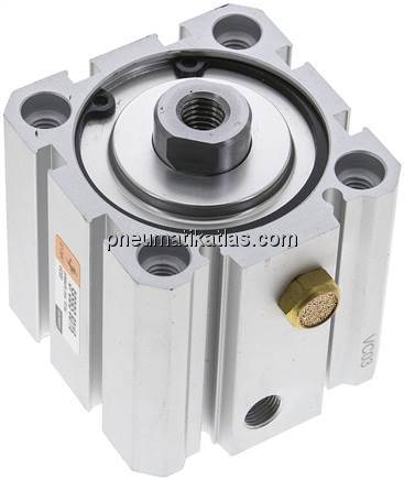 ISO 21287-Zylinder, einfachw., Kolben 50mm, Hub 15mm