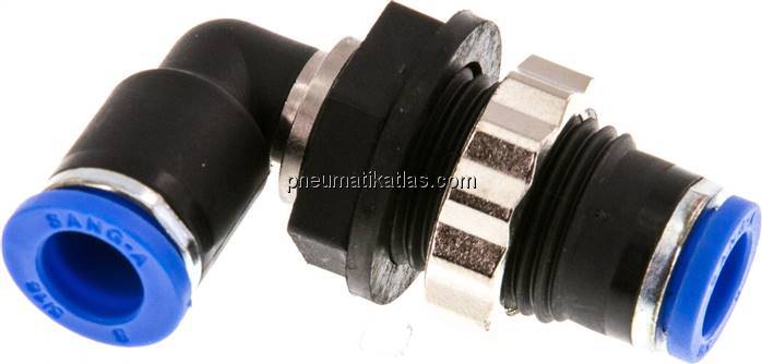 Winkel-Schott-Steckanschluss 8mm, IQS-Standard