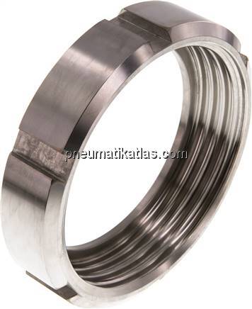 Nutmutter (Milchgewinde) Rd 110 x 1/4", 1.4404