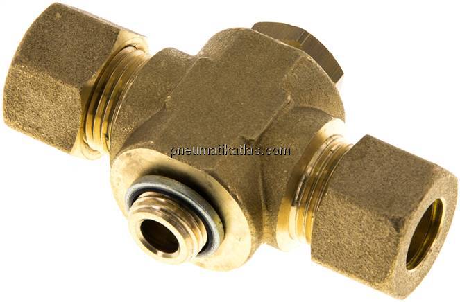 T-Klemmringverschraubung G 1/4"-12 (M18x1,5)mm, Messing