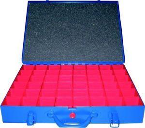 Sortimentskasten B440xT330xH66mm mit 48 Einsätzen