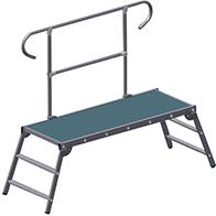 Plattformgeländer zu Workmaster Plus P