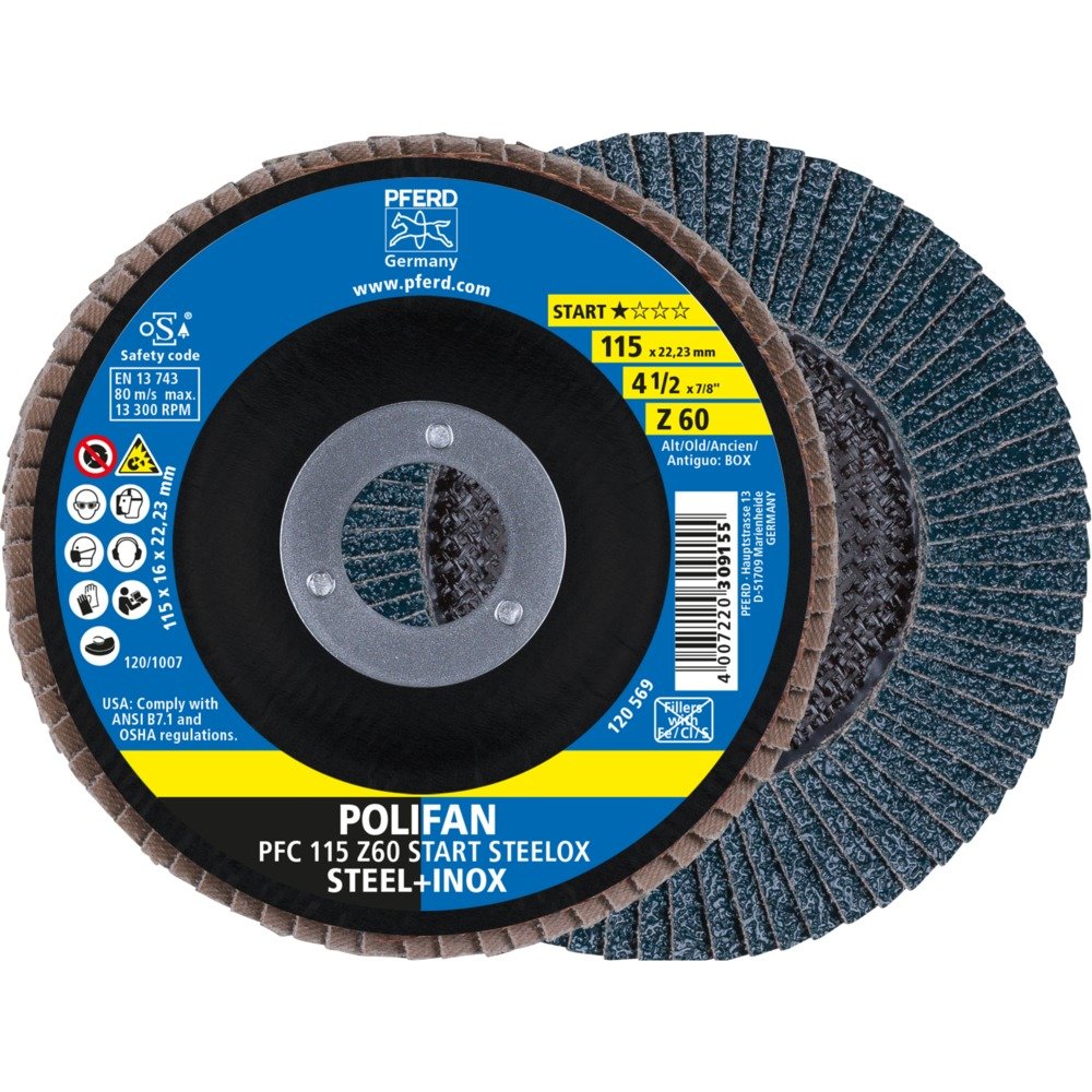 POLIFAN-Fächerscheiben PFC 115 Z 60 Z-START