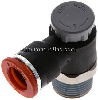 Kompakt-Drosselventil R 3/8"-10mm,zuluftregelnd