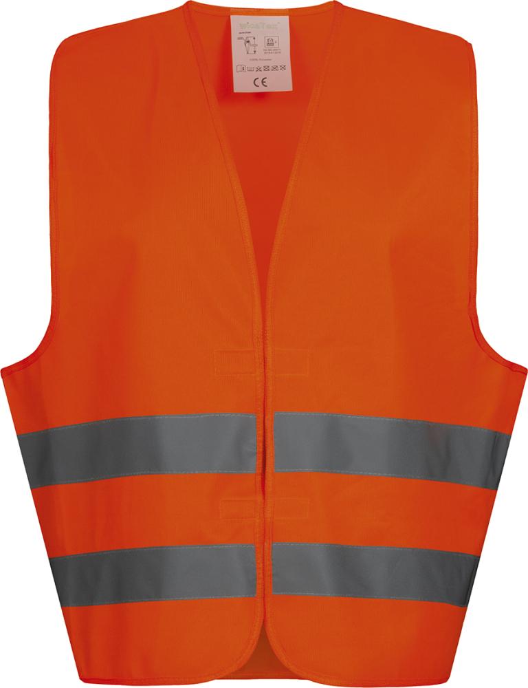 Warnweste, PES, Einheitsgröße, orange