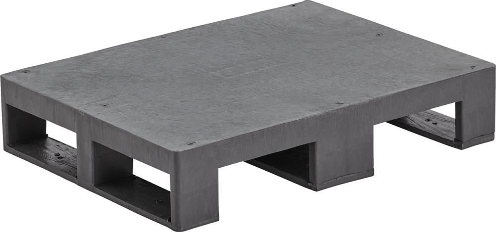 Kst.-Halbpalette,geschl. 800x600x150mm glattes Deck VE 5 Stück