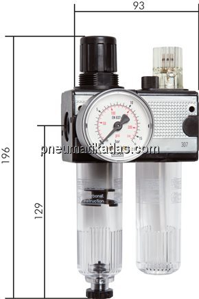 Exemplarische Darstellung: Wartungseinheit 2-teili