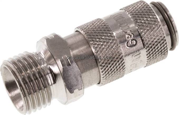 Kupplungsdose (NW2,7) G 1/8"(AG), 1.4404