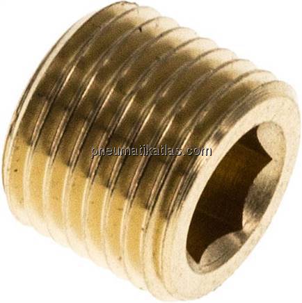 Verschlussstopfen Innenskt. G 1/8", Messing