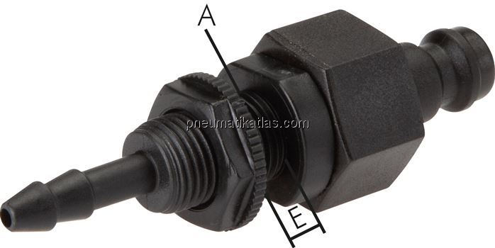 Exemplarische Darstellung: Kupplungsstecker mit Sc