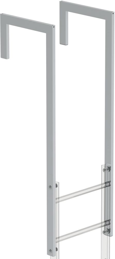 Ausstiegsholm abgewinkelt L 1600 mm Stahl verzinkt