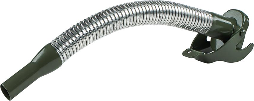 Ausgussstutzen flexibel mit Luftrohr 38cm für Kraftstoffkanister Stahlblech