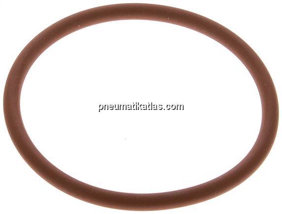 Pressfitting, Ersatzdichtung, 54 mm, FKM (rot)