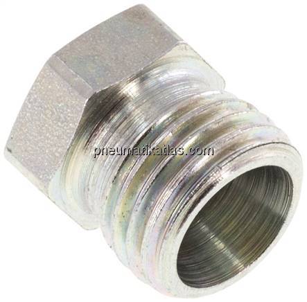 Verschlussverschraubung für Rohre 8 L (M14x1,5), Stahl verzinkt