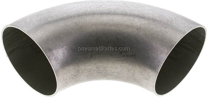 Rohrbogen Typ3, 88,9x2,0mm, 1.4541, geschweißt, EN 10253 Typ A (DIN 2605)