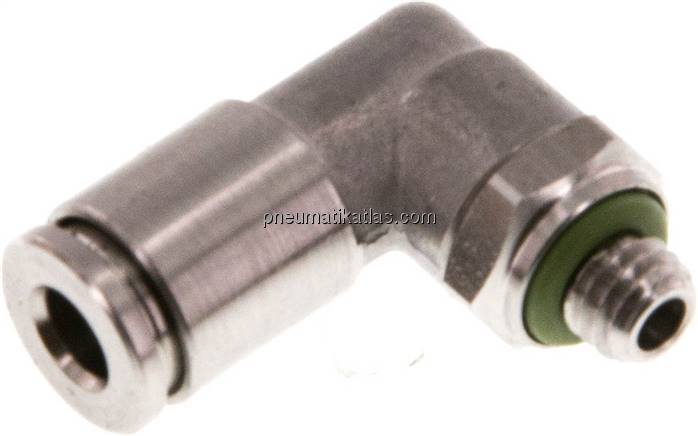 Winkel-Steckanschluss, pos. M 5-4mm, IQS-Edelstahl